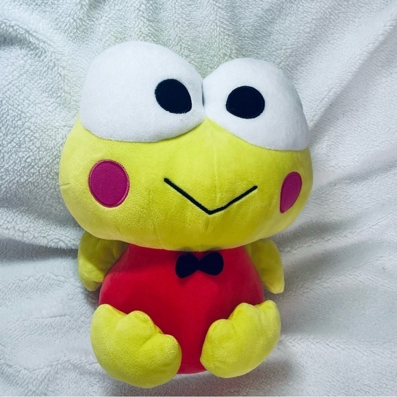 🐸 12-14" Universal Studios Keroppi Sanrio Plush – Great Condition! - Picture 3 of 8